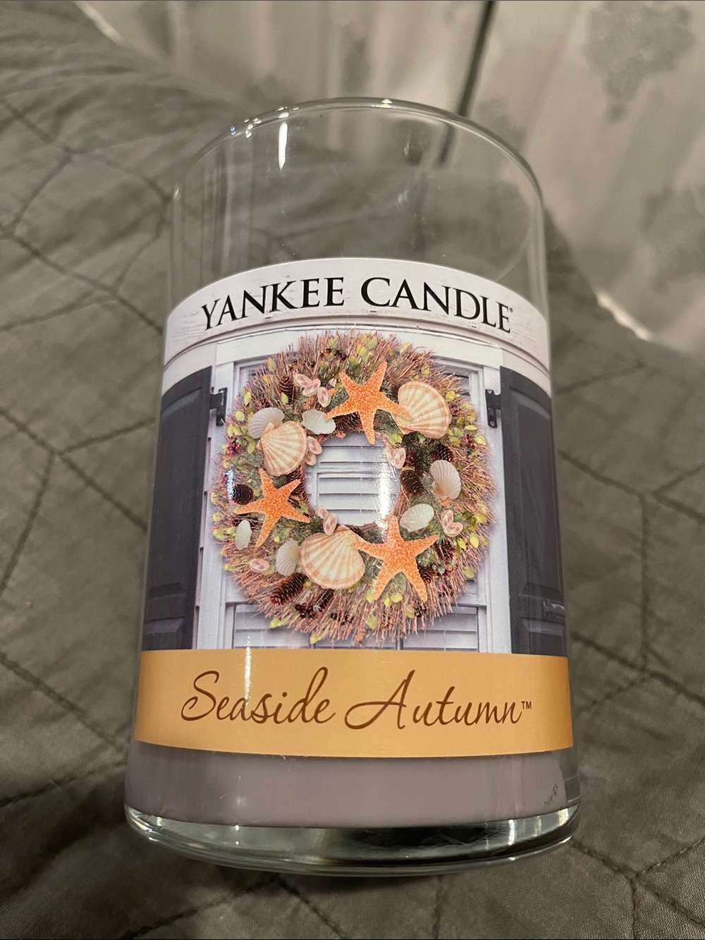 RARE Seaside Autumn -Yankee Candle 22oz HTF Retired Scent